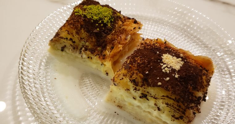 Sütlü Soğuk Baklava